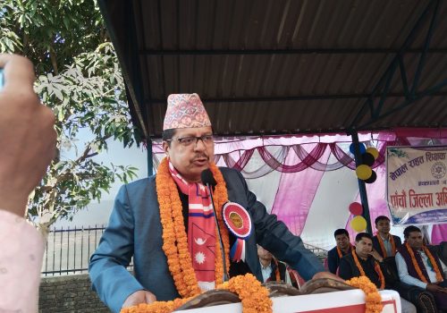राहत शिक्षक प्रति सरकार गम्भीर भएन केन्द्रिय अध्यक्ष:धामि